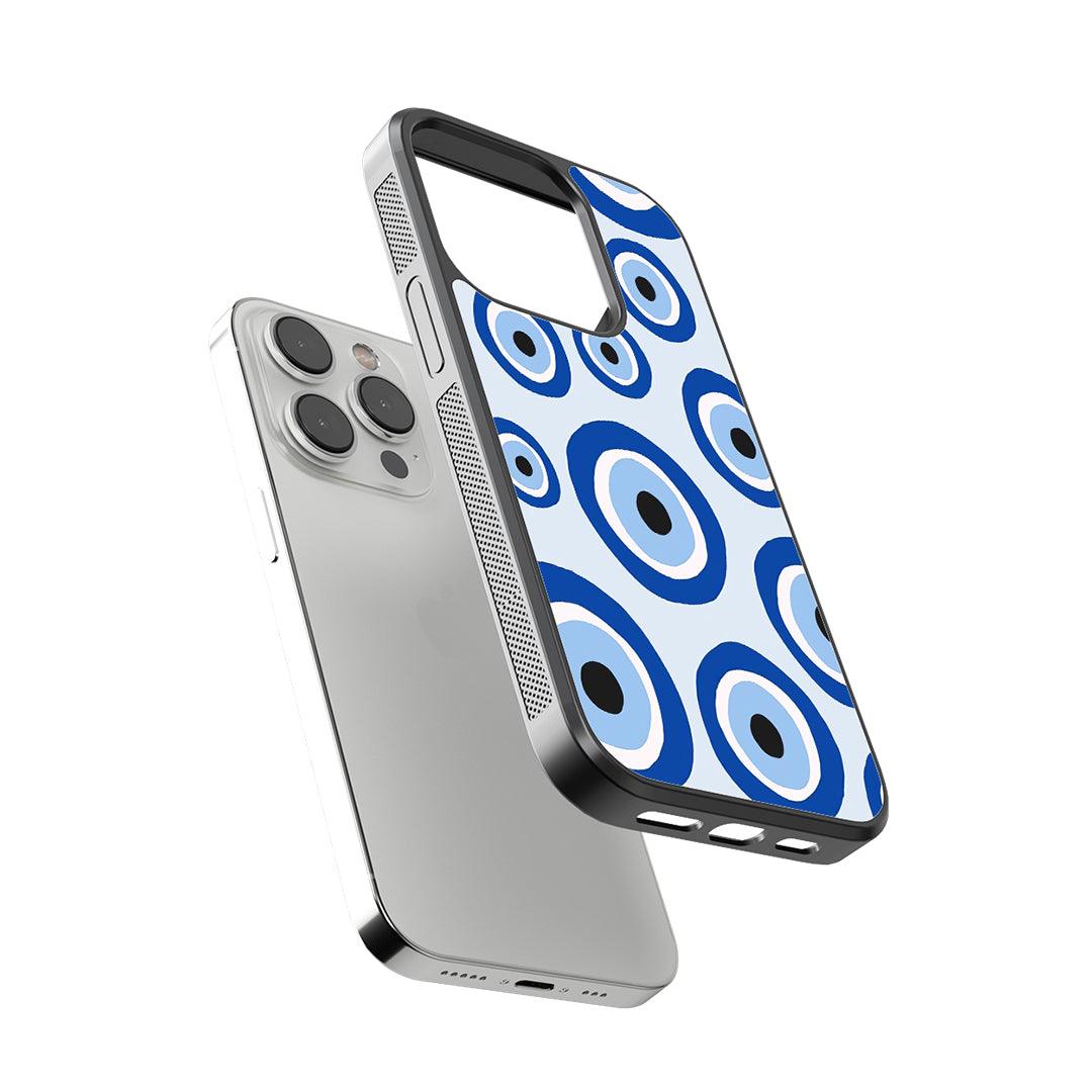 Evil Eye Elegance Glass Case