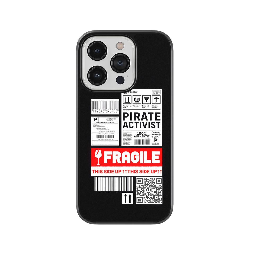 Fragile Sticker Glass Case