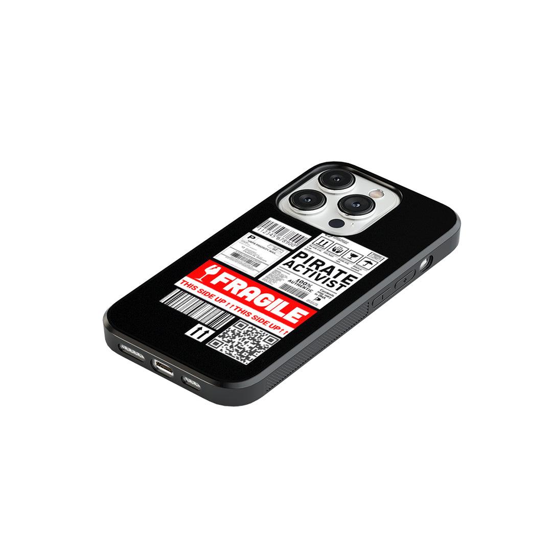 Fragile Sticker Glass Case