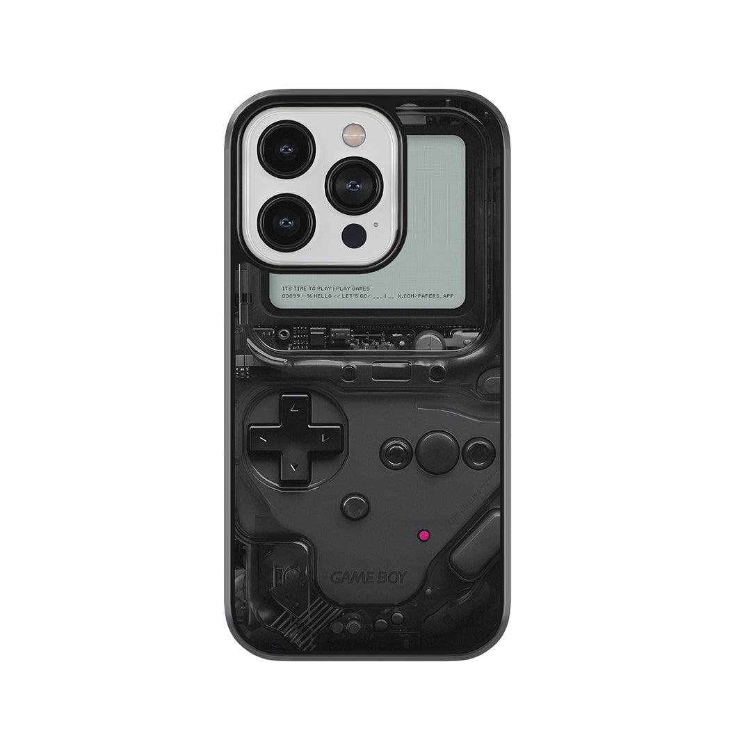 Black Gameboy Glass Case