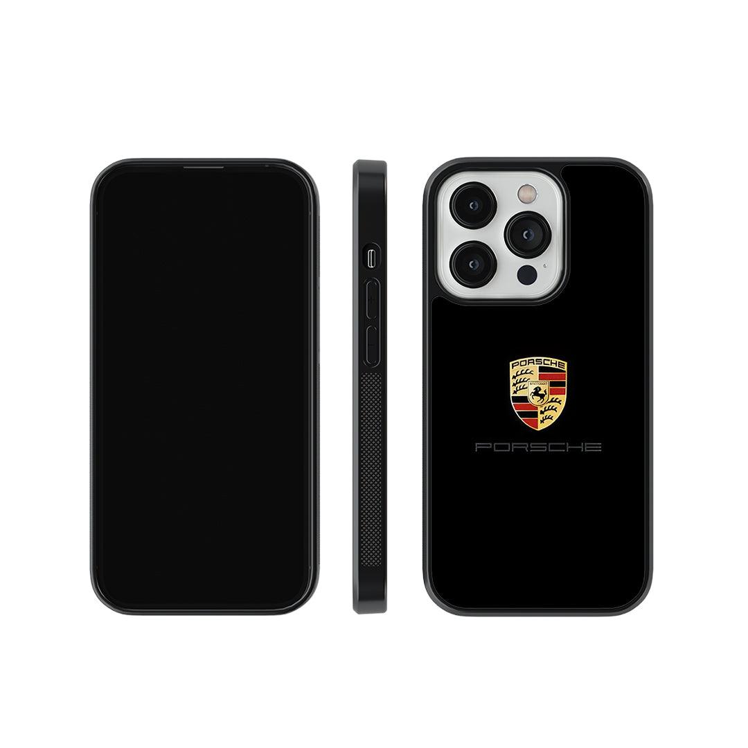 Porsche Logo Glass Case