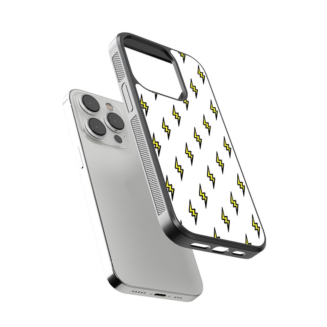 Lightning Pattern Glass Case