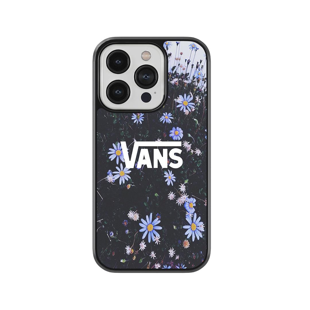 Vans & Daisies Glass Case