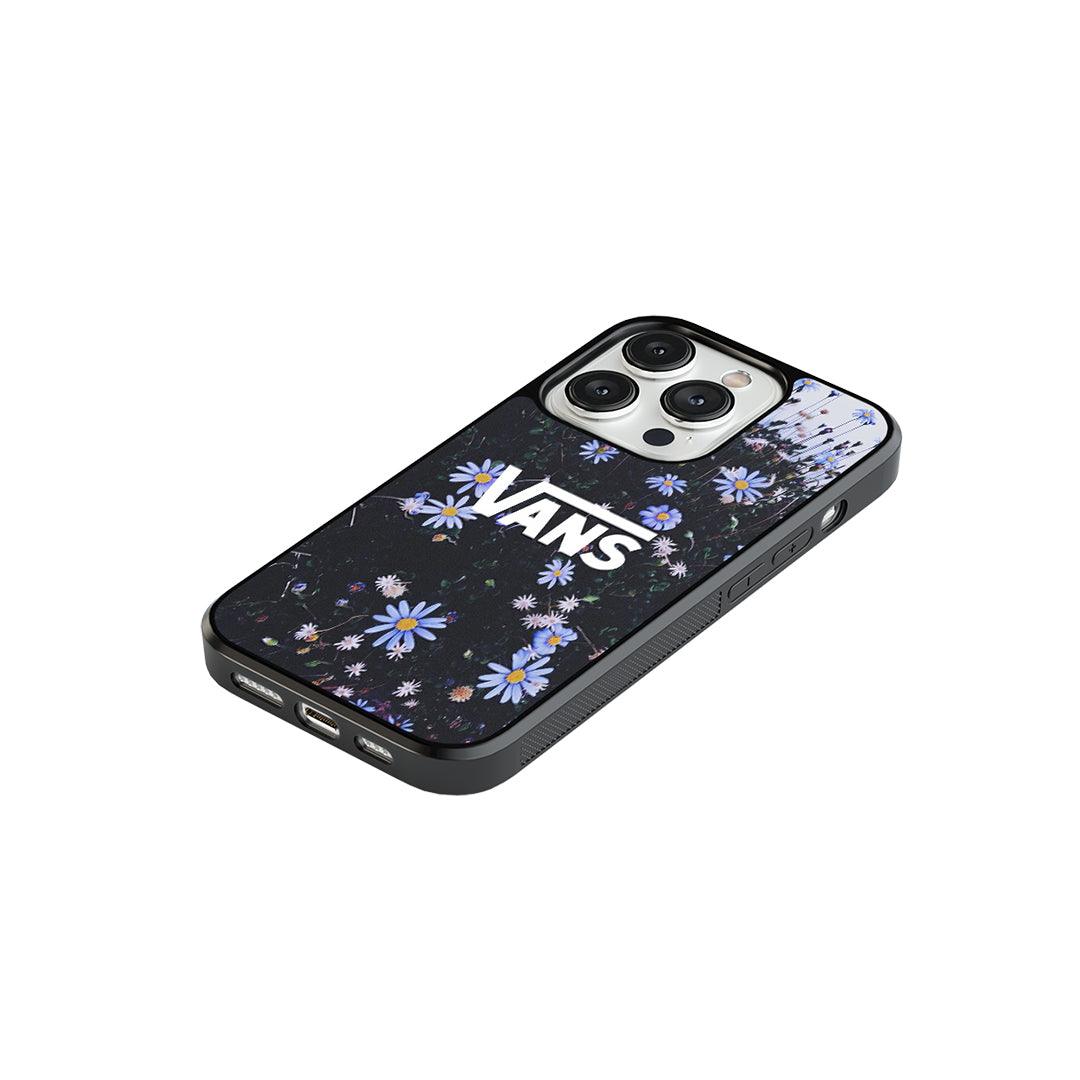 Vans & Daisies Glass Case