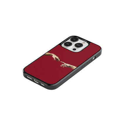 Red Renaissance Glass Case