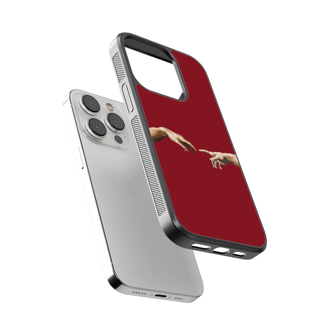 Red Renaissance Glass Case