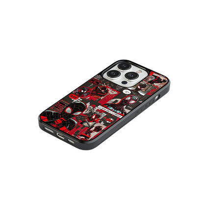 Spider-Verse Style Glass Case
