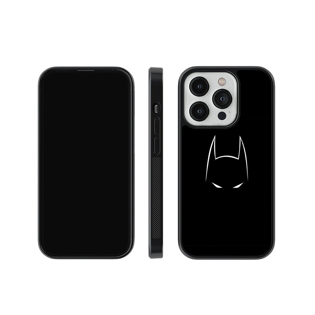 Bat Symbol Shield Glass Case