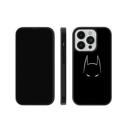 Bat Symbol Shield Glass Case