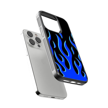 Flames Glass Case