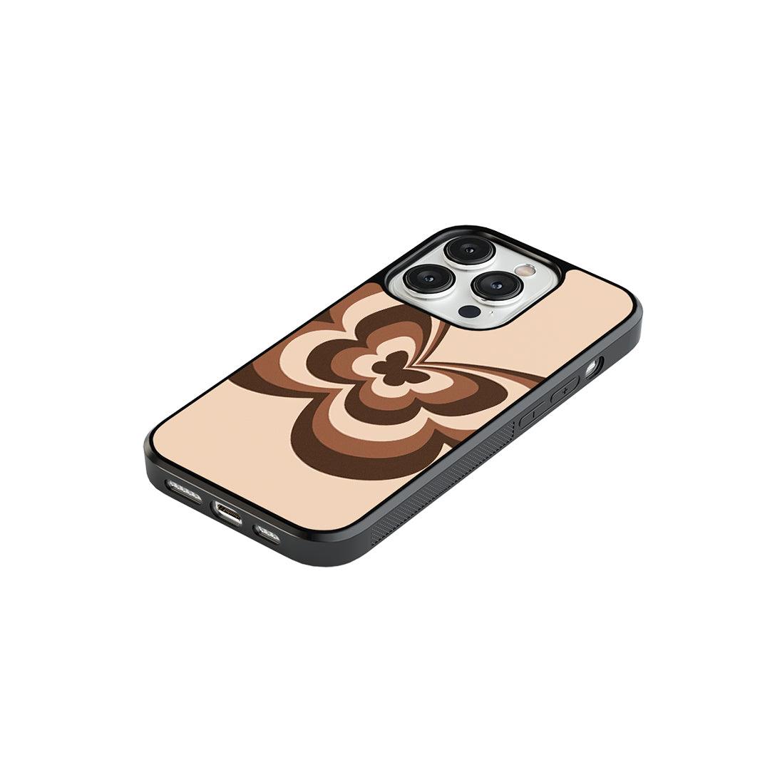Swirl Butterfly Glass Case