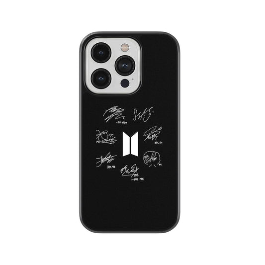 BTS Signature Glass Case