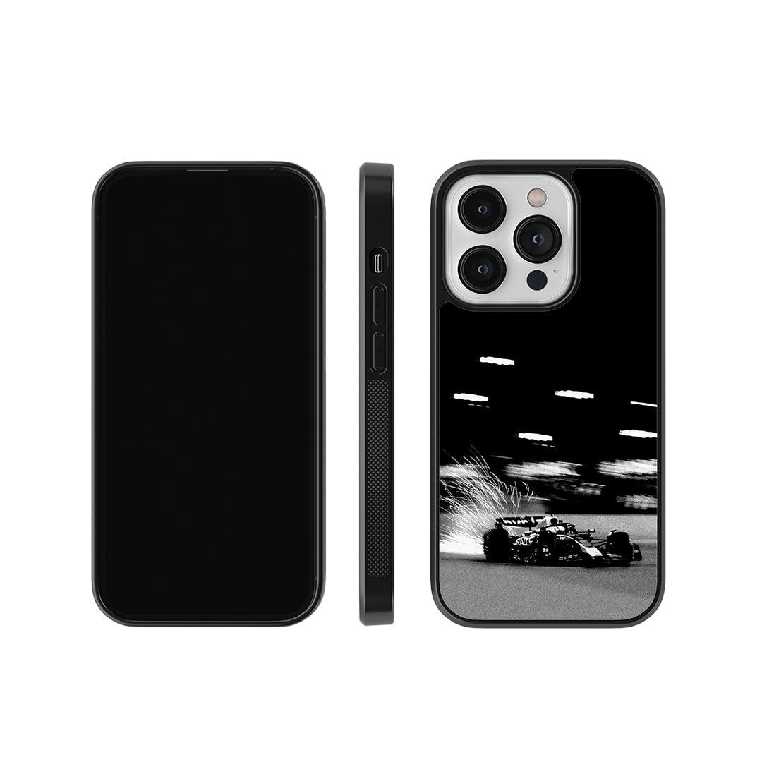 Red Bull Racing Black & White Glass Case