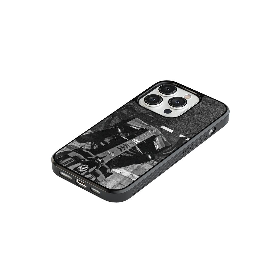 Scuderia Ferrari Black & White Glass Case
