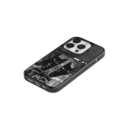 Scuderia Ferrari Black & White Glass Case