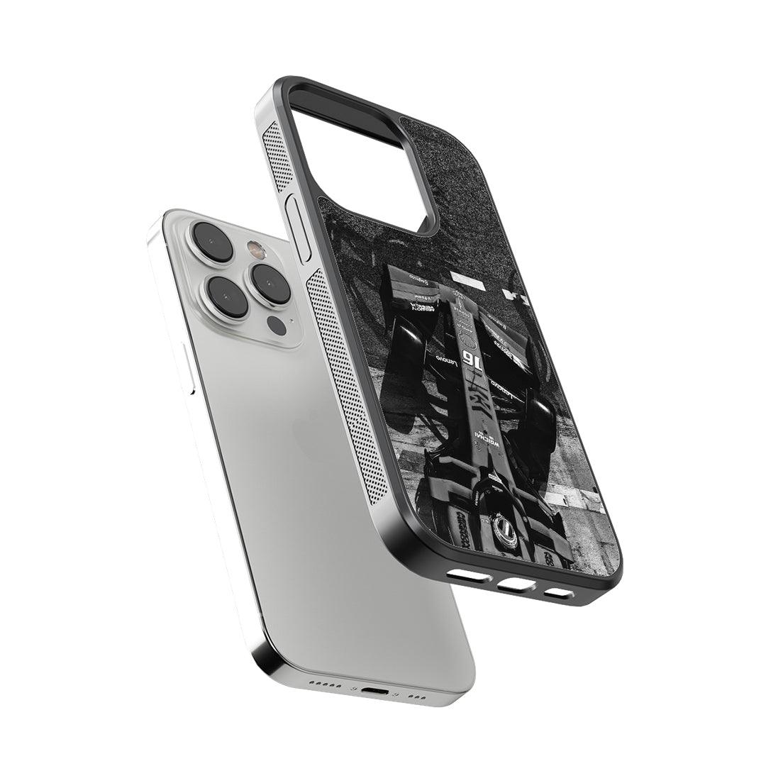 Scuderia Ferrari Black & White Glass Case