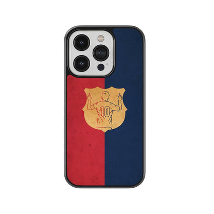 Messi FC Barcelona Glass Case