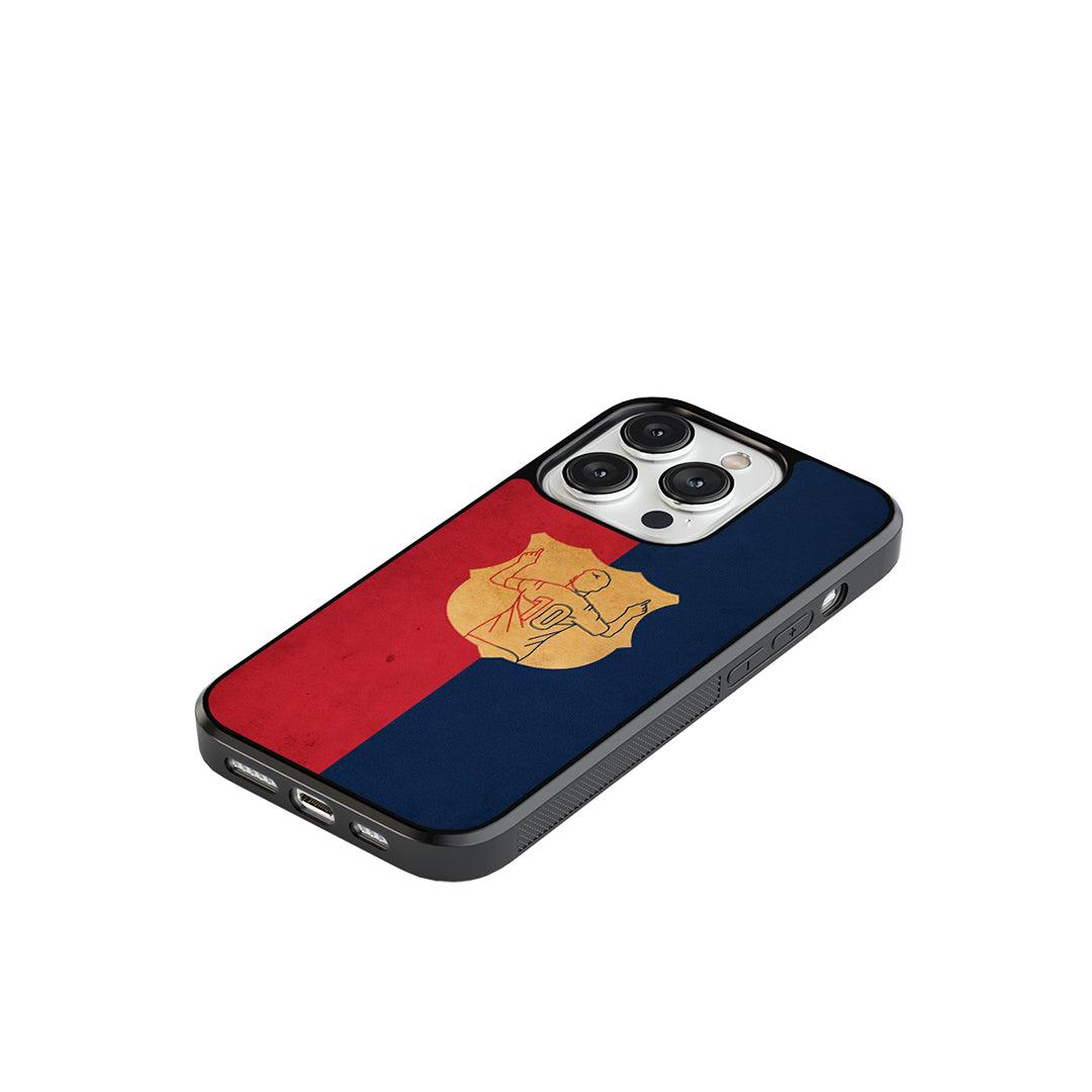Messi FC Barcelona Glass Case