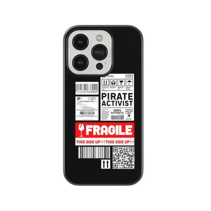 Fragile Sticker Glass Case