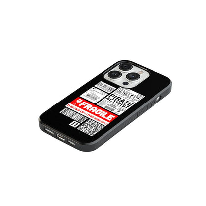 Fragile Sticker Glass Case