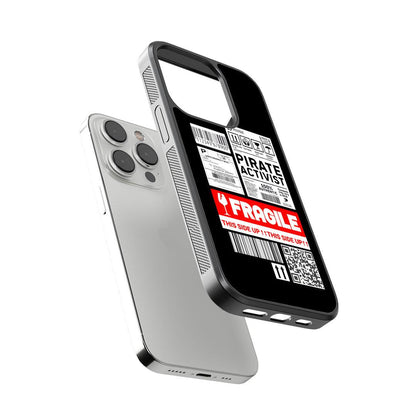 Fragile Sticker Glass Case