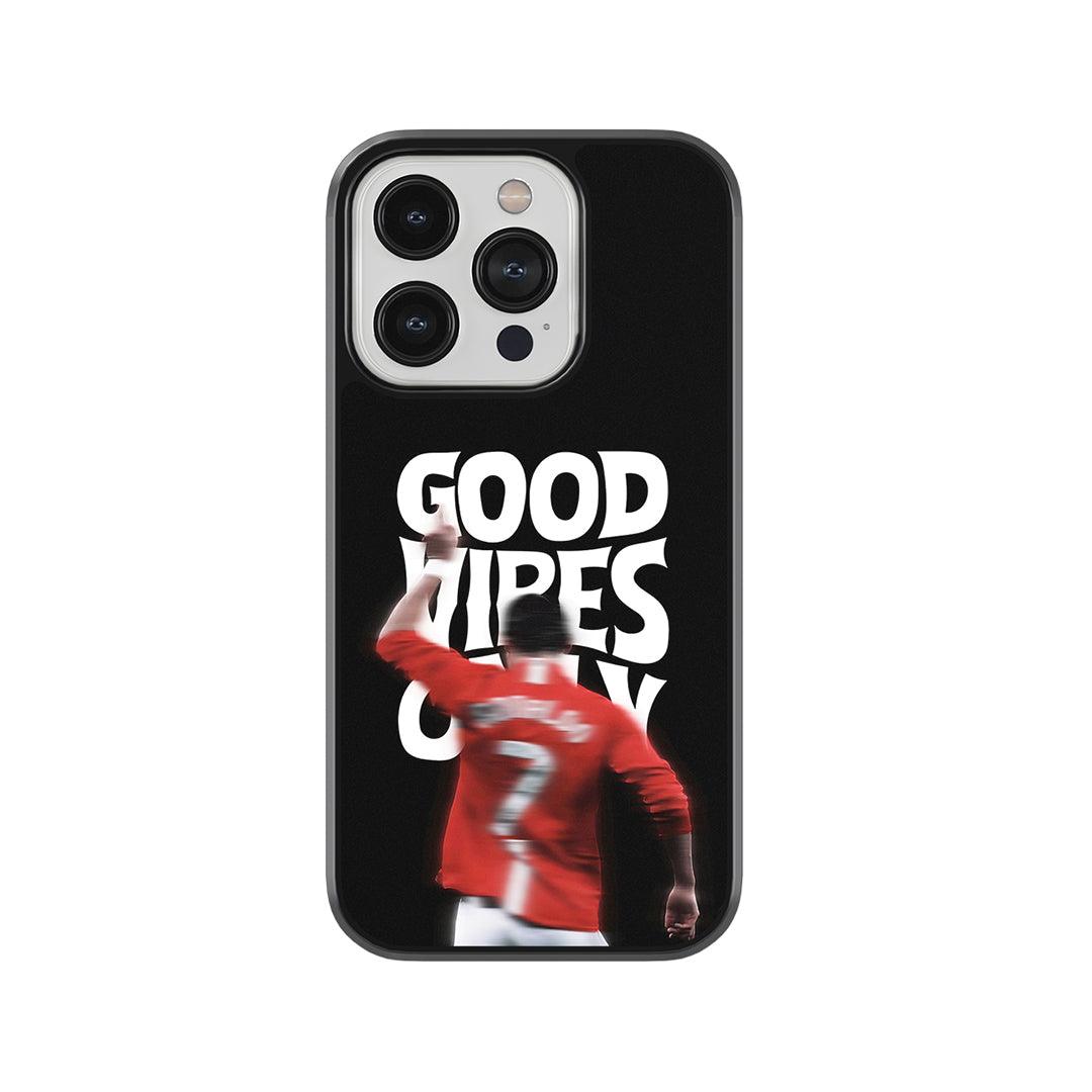 Ronaldo Good Vibes Only Glass Case