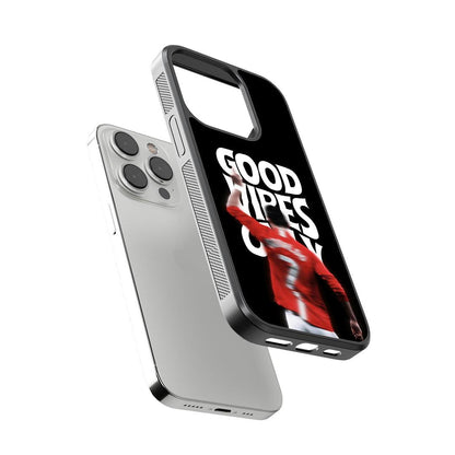 Ronaldo Good Vibes Only Glass Case
