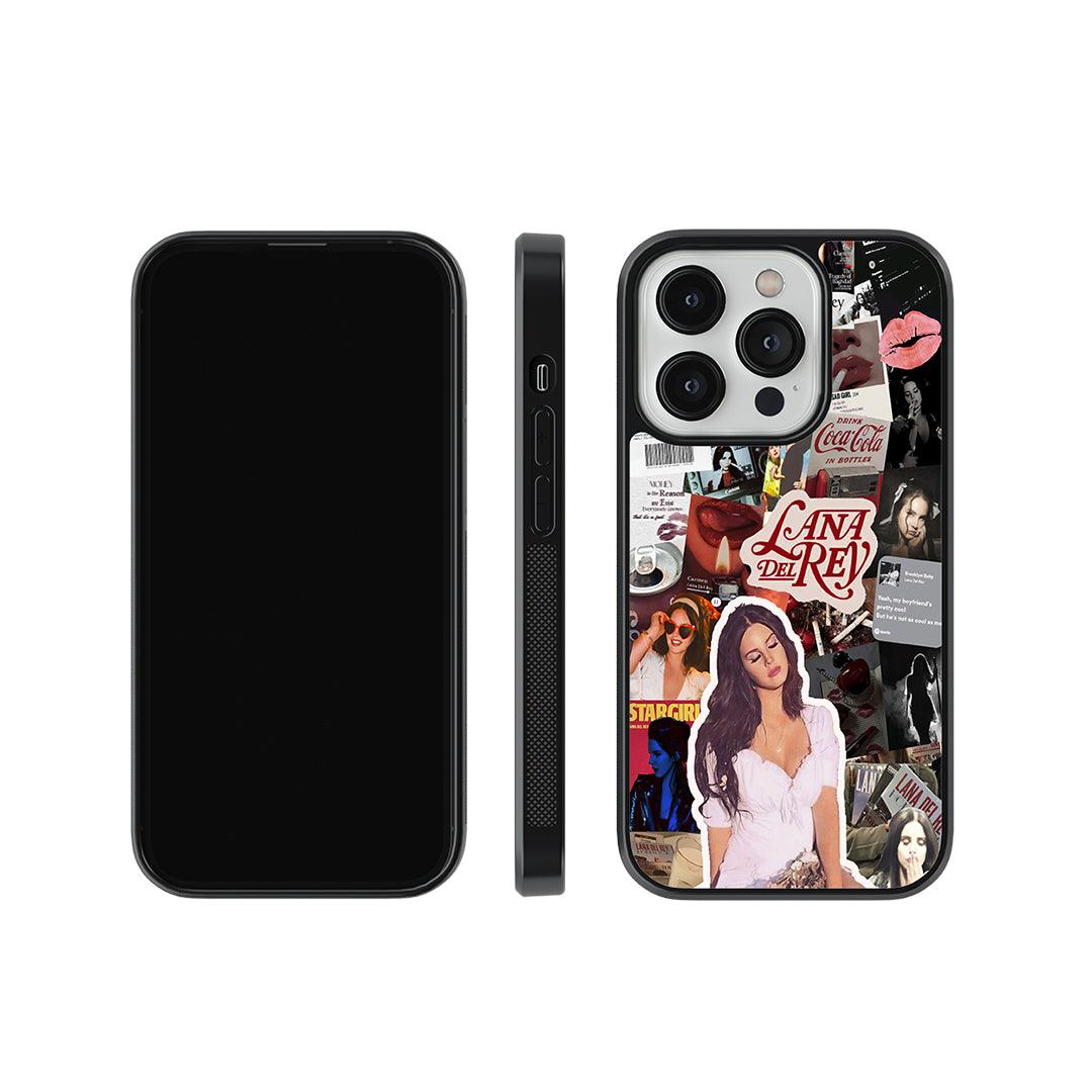 Lana Del Rey Glass Case