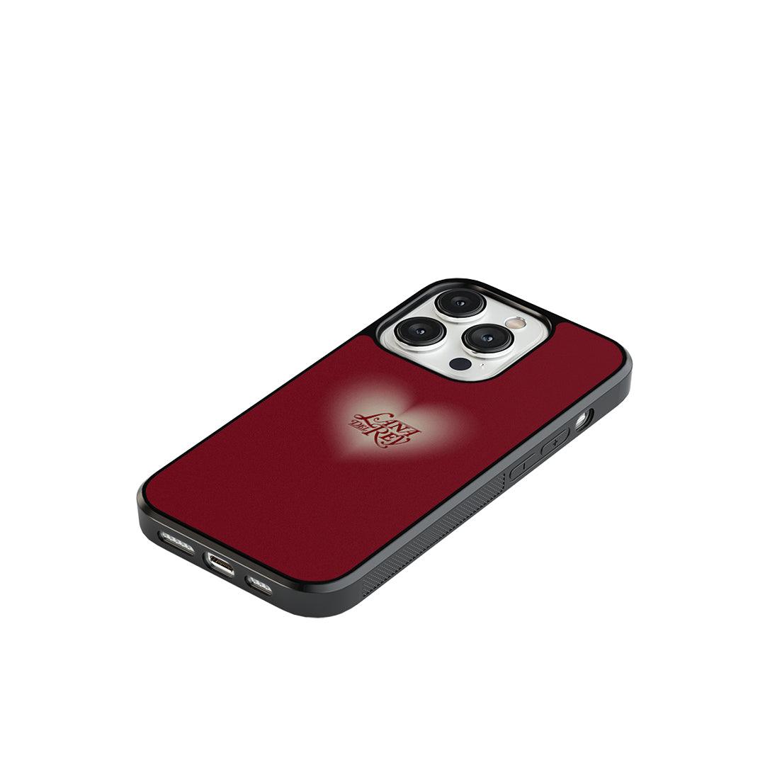 Lana Del Rey Heart Glass Case