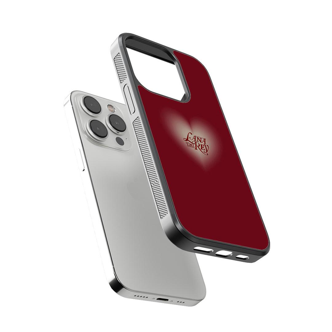 Lana Del Rey Heart Glass Case