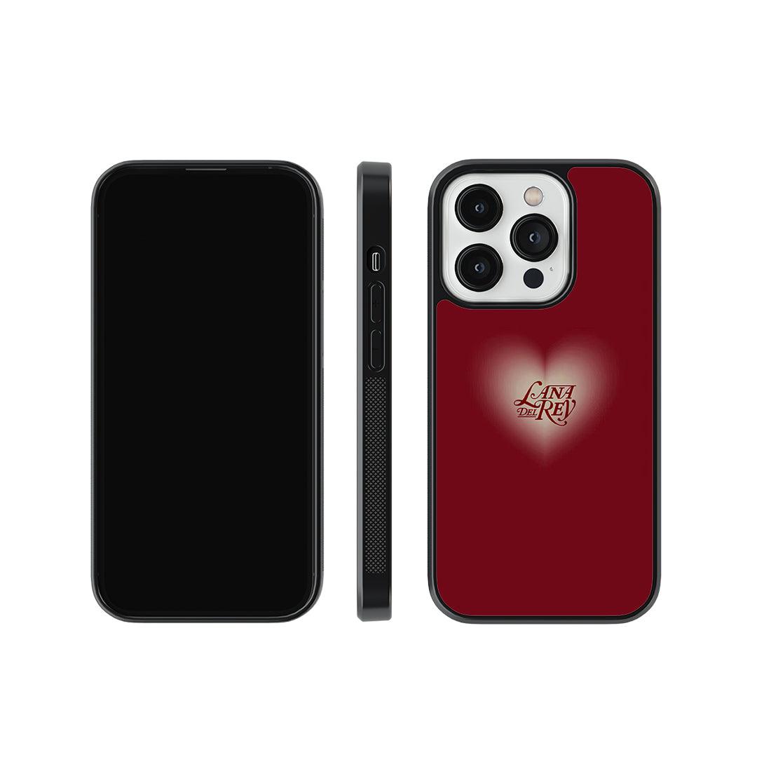 Lana Del Rey Heart Glass Case