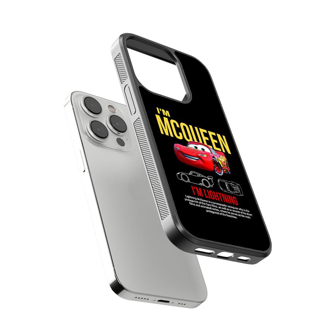 Lightning McQueen Glass Case
