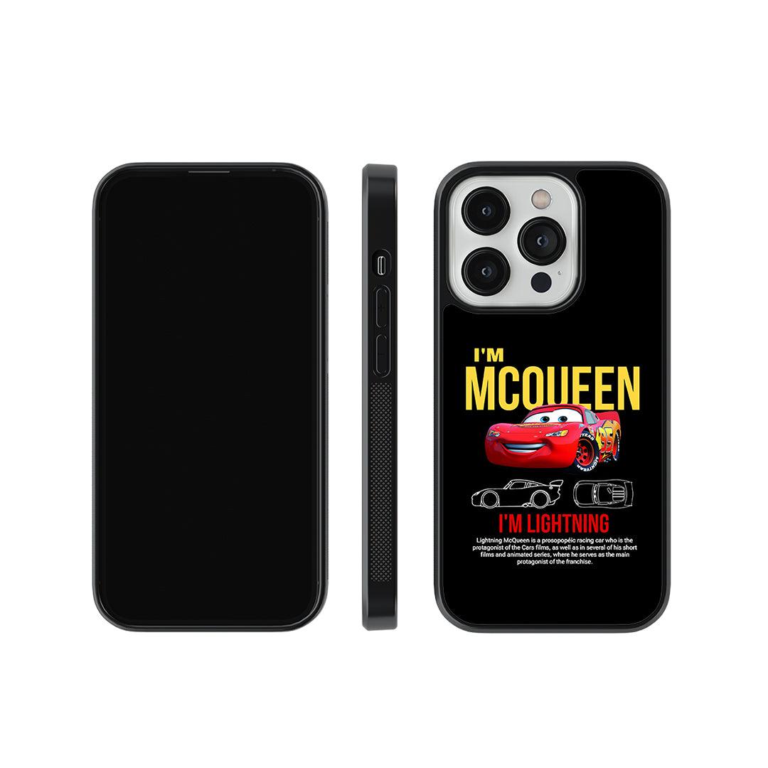 Lightning McQueen Glass Case