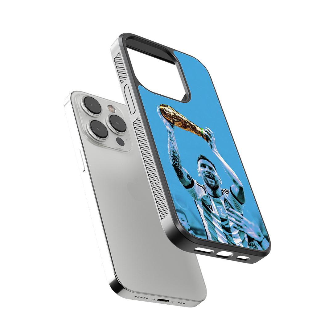 Messi World Cup Glass Case