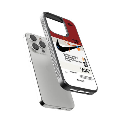 Off-White x Nike Air Jordan Glass case