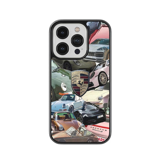 Porsche Paradise Glass Case