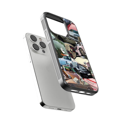 Porsche Paradise Glass Case
