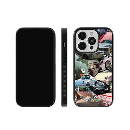 Porsche Paradise Glass Case