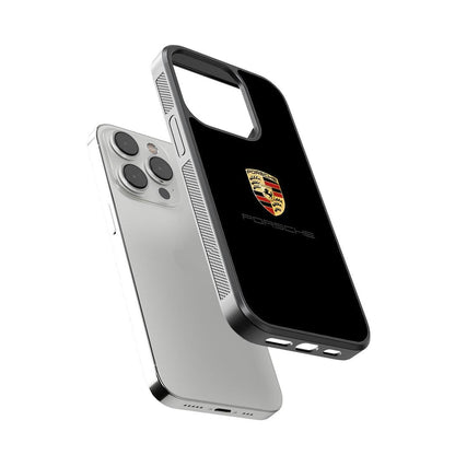 Porsche Logo Glass Case