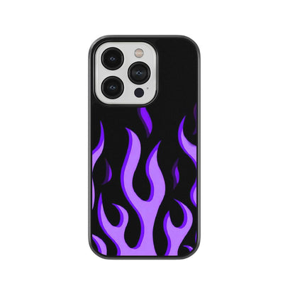 Flames Glass Case