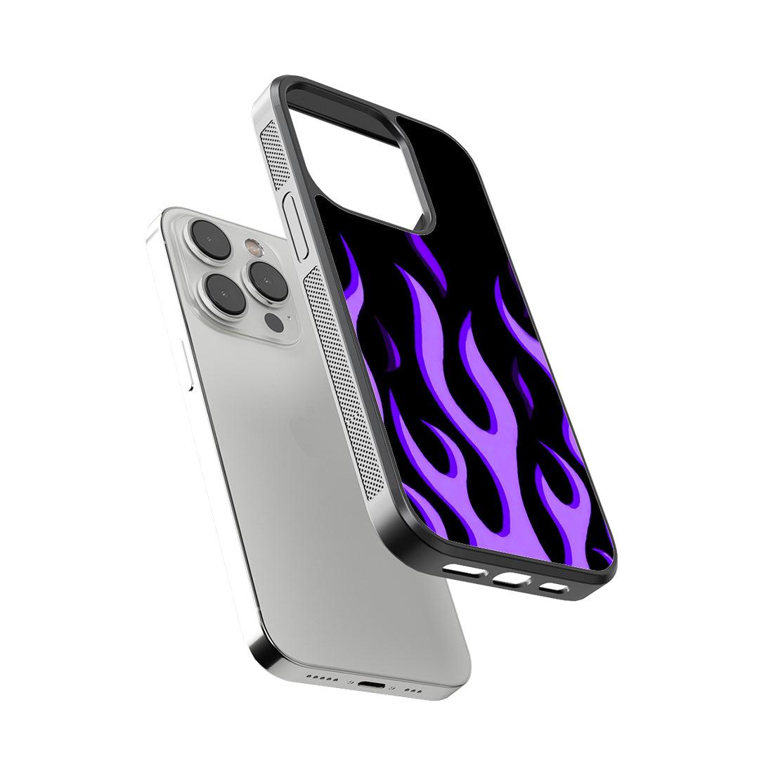 Flames Glass Case