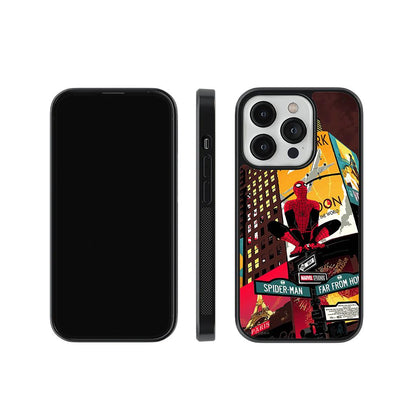 Spidey City Glass Case
