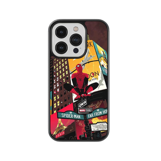 Spidey City Glass Case