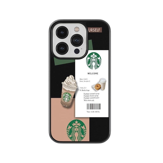 Starbucks Glass Case
