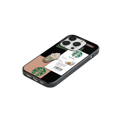 Starbucks Glass Case