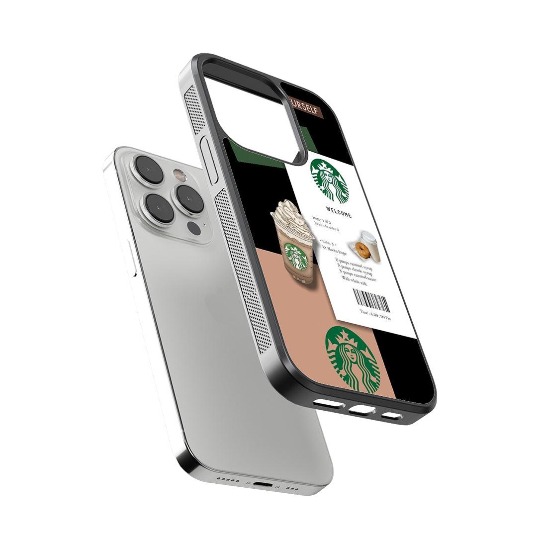 Starbucks Glass Case