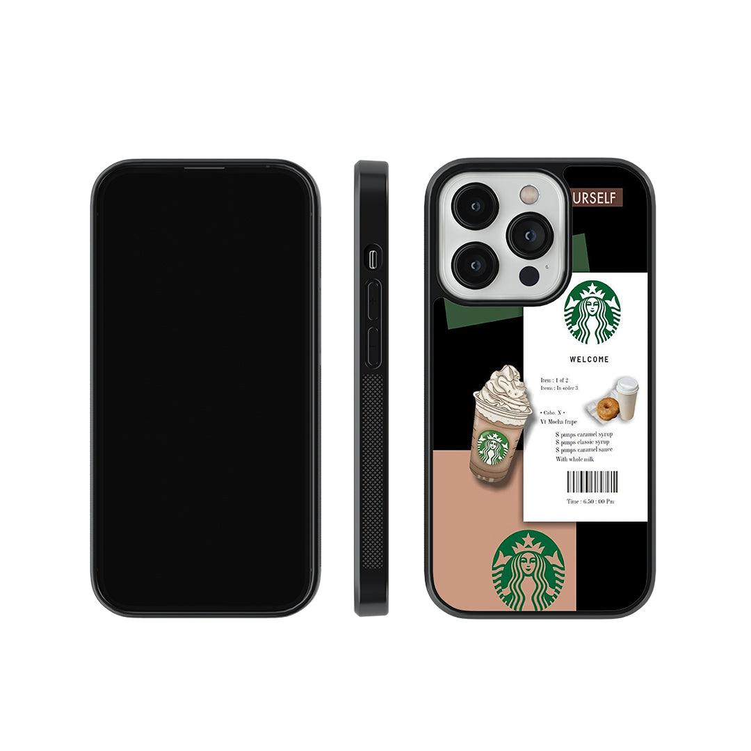 Starbucks Glass Case