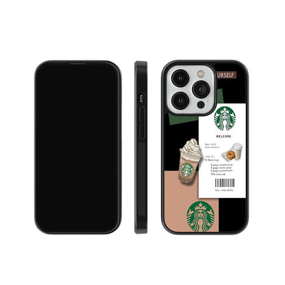 Starbucks Glass Case