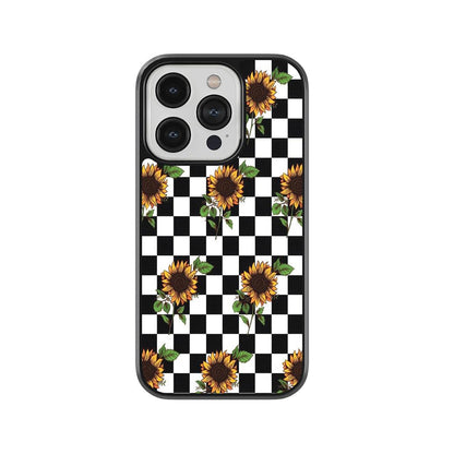 Sunny Squares Glass Case