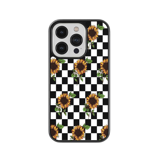 Sunny Squares Glass Case
